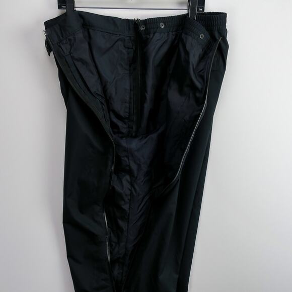 Adidas ClimaProof Storm Full Zip Rain Pants Men’s XL Black Athletic Training - Picture 7 of 12
